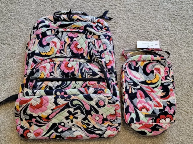 Vera Bradley Essential Large Backpack - Mod Paisley : : Clothing,  Shoes & Accessories