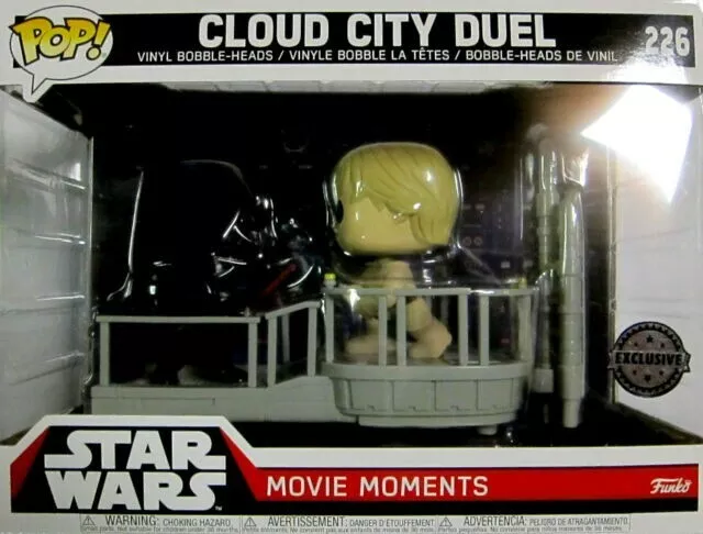 Funko Pop Star Wars Movie Moments CLOUD CITY duel #226 exclusive vinyl rare 