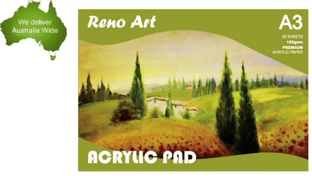 Reno Art Sketch Book Pad A4 30 Sheet 150 gsm Drawing Painting Art