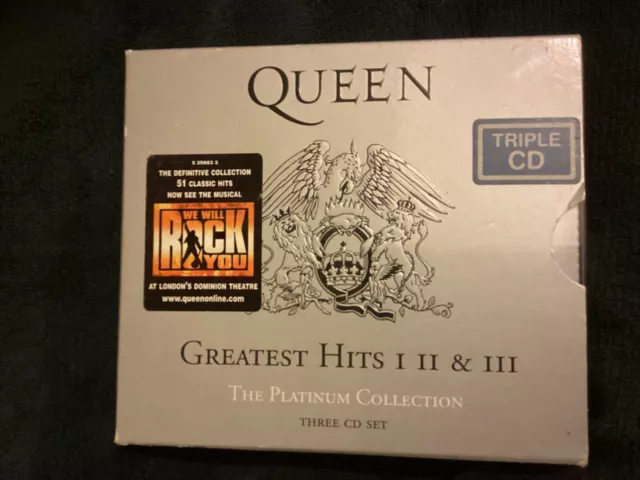 Greatest Hits: I II & III: The Platinum Collection by Queen (CD, 2001)