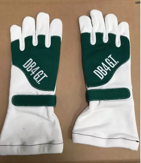 Édition Limitée Aston Martin DB4GT Stand21 Gants Racing - Blanc/Vert