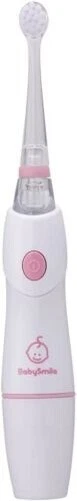 Kinder Elektrische Zahnbürste Petit Bull Regenbogen Pink S-202P Np