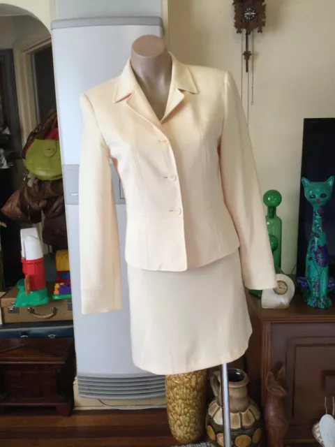 Genuine Vintage MISS SHOP Australia Slip Dress Above Knee Matching Jacket Size 8