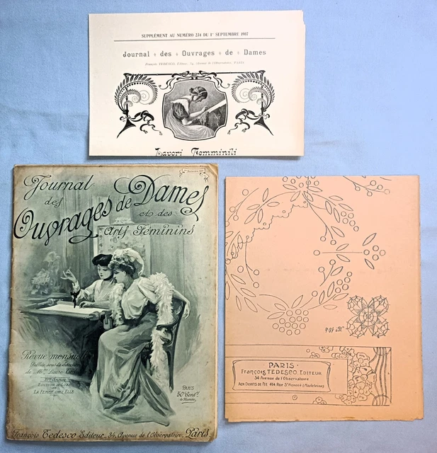 Journal Des Ouvrages De Dames À VENDRE! - PicClick FR