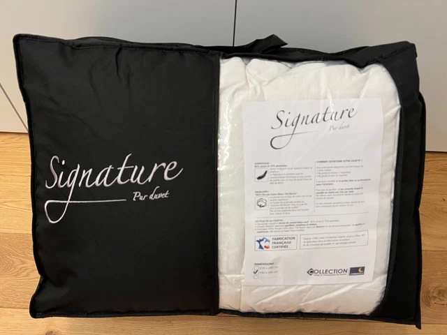 Couette Signature 240x260 La Compagnie du Lit neuve