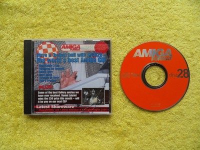 AMIGA Magazine FORMATO COPERTINA DISCO CD 28 LUGLIO 1998 hanno una palla con afcd 28 Boing 