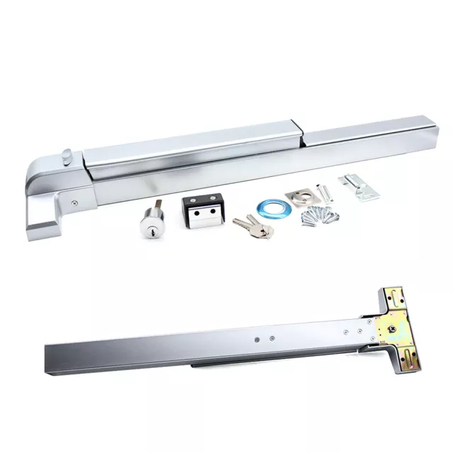Door Push Bar Panic Exit Device Heavy Duty Emergency Hardware Commercial Grade