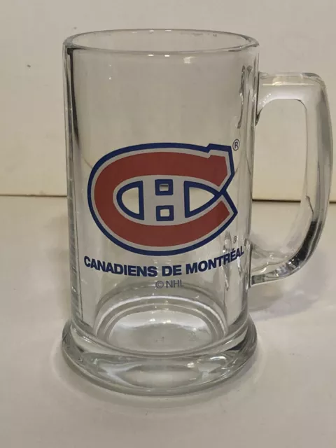 Canadiens De Montreal 12 Oz. Glass Beer Mug