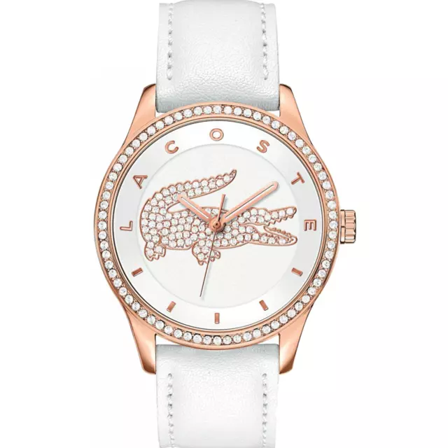 Lacoste victoria watch rose gold online
