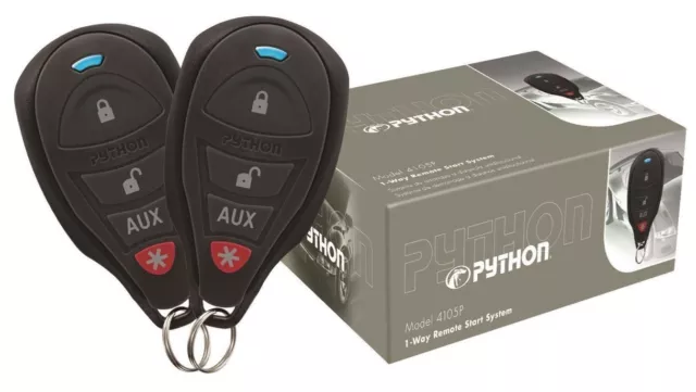 4105P Python 1-Way Remote-Start System with 2 Remotes Set