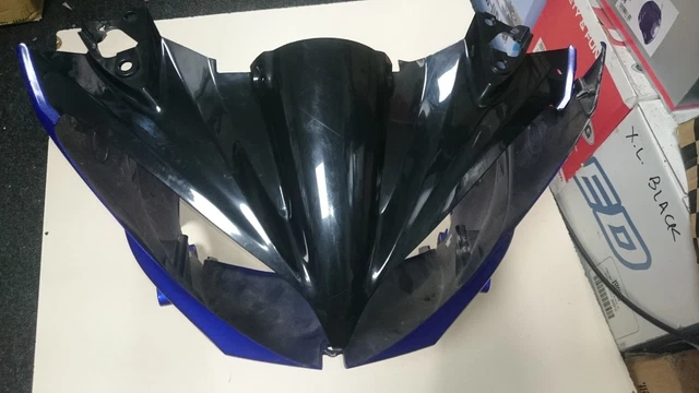 Carbon Fiber Pattern Rear Tail Fairing For 2004-2009 Yamaha FZ-6 / FZ6N - ABS Plastic, Gloss Finish 4 thumbnail image