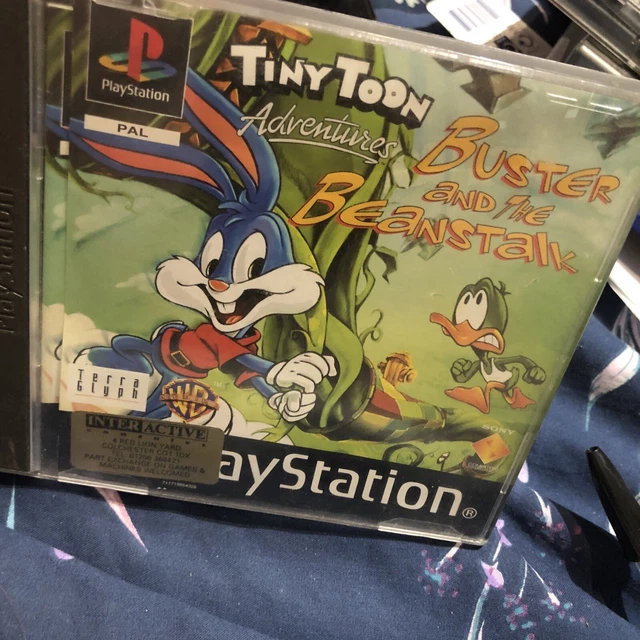 Jeu PS1 Tiny Toon: Buster And The Beanstalk - Version Française, Sans Boîte (loose)