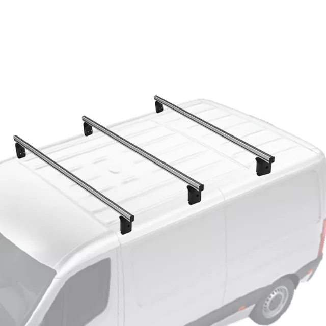 Menabo Dachträger Querträger für Fiat Ducato 2014-2024 Grundträger Alu Silber 3x