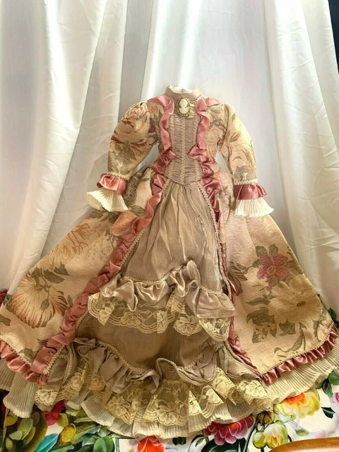 Jolie Robe De Poupée Ancienne - Raynal, Bella, Poupées Vintage - TTB