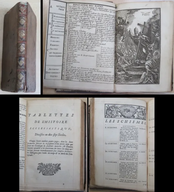 Tablettes Chronologiques. L’état de l'Eglise en Orient & en Occident. 1682