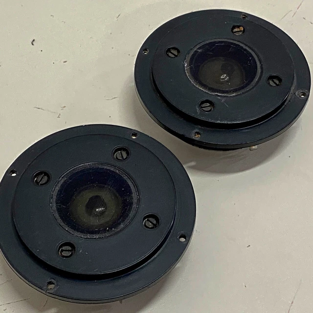 PAIR OF VINTAGE Philips AD0160 T8 Tweeters 1