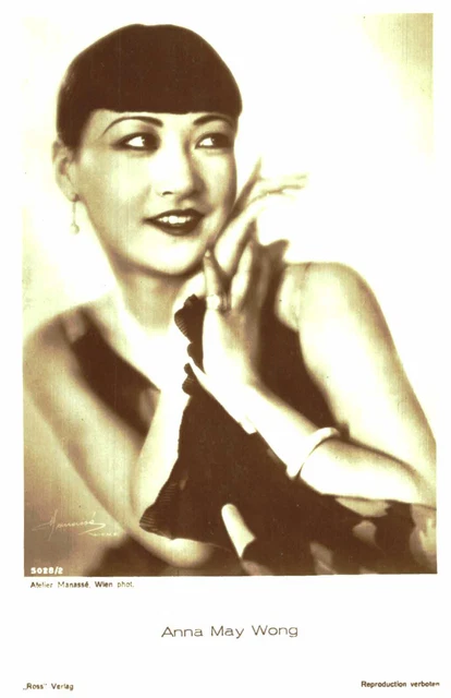 Anna May Wong Original-Ross- Cartolina No. 1859 B