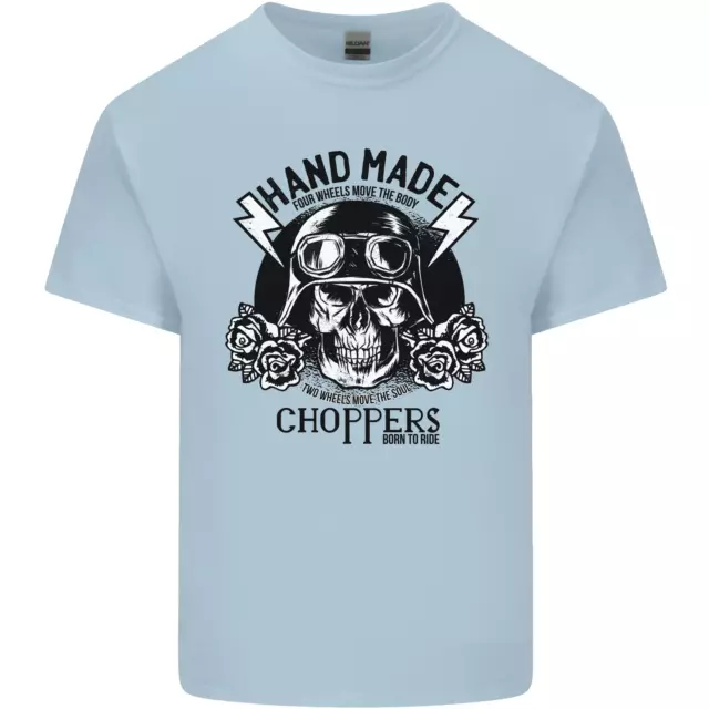 Handmade Choppers Biker Motorcycle Bike Kids T-Shirt Childrens