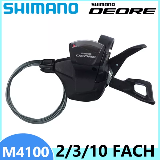 Shimano Deore SL-M6000 Schalthebel links 2/3/10 fach Schelle Rapidfire schwarz