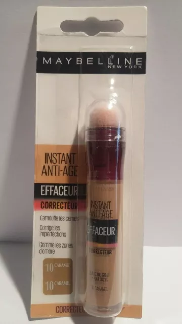 Correcteur Anti Cernes Instant Anti Age Effaceur 10 Caramel Gemey Maybelline