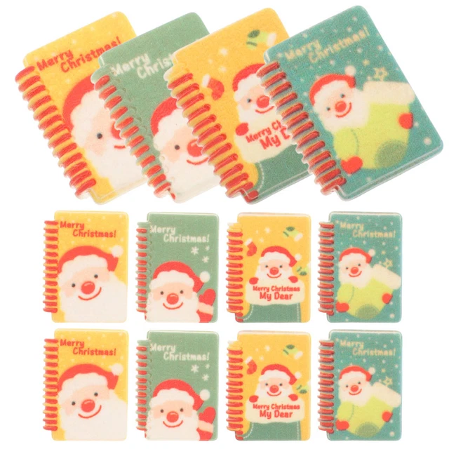 12 Pcs Mini-Notizblöcke Für Das Puppenhaus Schulbedarf Zubehör Minipuppen