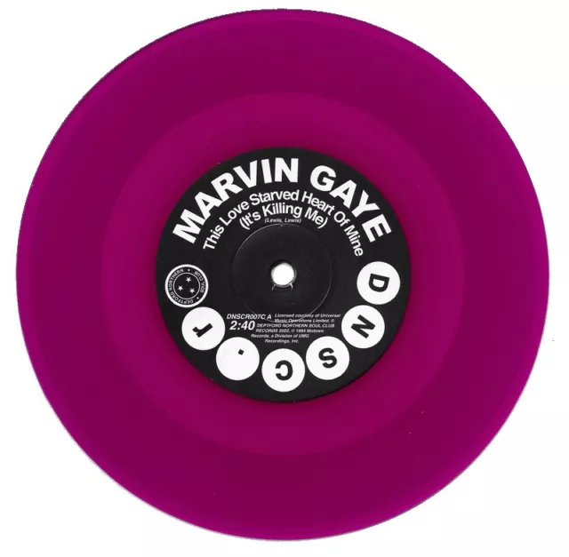 Marvin Gaye This Love Starved Heart of Mine/Shorty Long Northern Soul RSD Purple