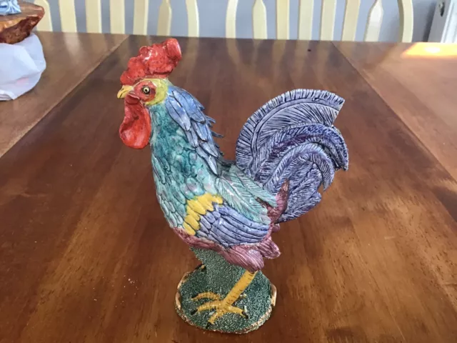 Large Basil Matthews Oriental Cockerel