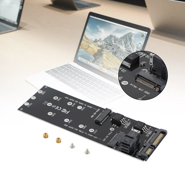 SFF-8643 to U2 Kit NGFF M-Key to HD Mini SAS NVME PCIe SSD SATA Adapter