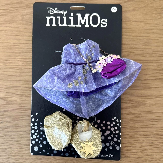 Tokyo Disney Store nuiMOs Plush Costume Dress Set Tangled Rapunzel Princess NEW