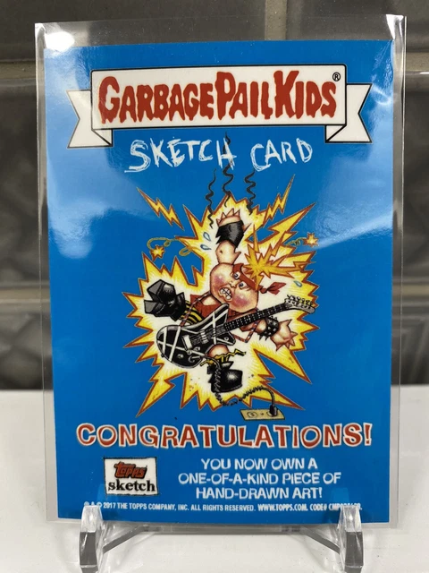 Garbage Pail Kids 1/1 Official Topps Sketch