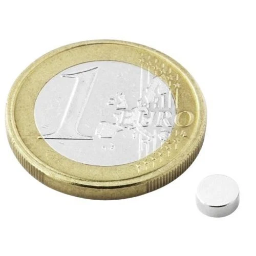 Lot De 50 Aimants Néodyme (N50) Disque 5mm X 1mm - Super Aimants Puissants - Neufs, Origine France