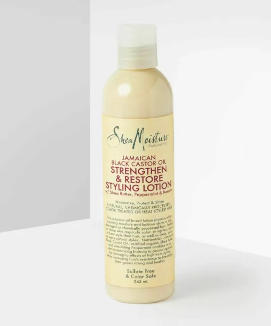 Shea Moisture Jamaican Black Castor Oil Strengthen Grow & Restore Styling Lotion