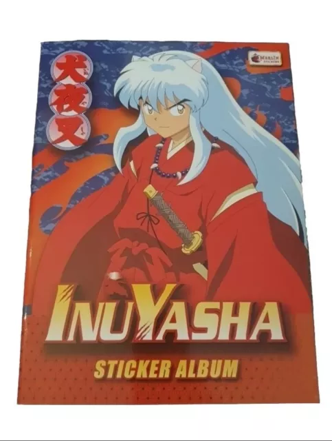 Inu Yasha 80% gefüllt Stickeralbum Sammelalbum Merlin Deutsch Top Zustand