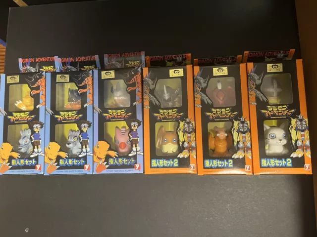 Set of 6 DIGIMON Finger Puppets