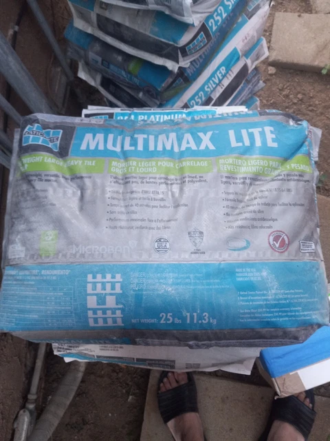 laticrete multimax lite mortar