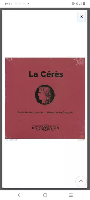 LIVRE LA CERES - 2019 - F5361A tirage 6000 ex