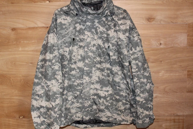 ARMY ACU Extreme Wet Cold Jacket Parka ECWCS Gen III L6 Goretex Large Regular