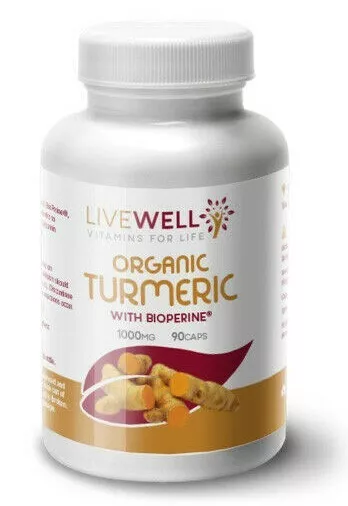 Turmeric - High Strength Capsules - Black Pepper - Anti-Inflammatory Tablets