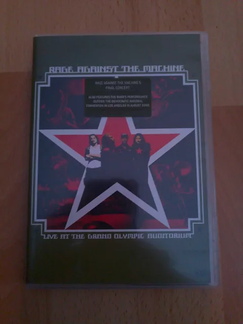 Rage Against The Maschine Live@The Grand Olympic Auditorium DVD Zac de la Rocha