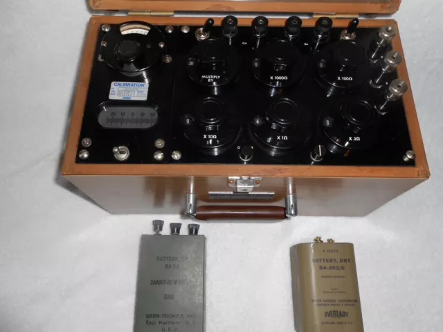 Honeywell Wheatstone Bridge Model 1071, used by NASA, with original batteries Honeywell Wheatstone Bridge Model 1071, used by NASA, with original batteries