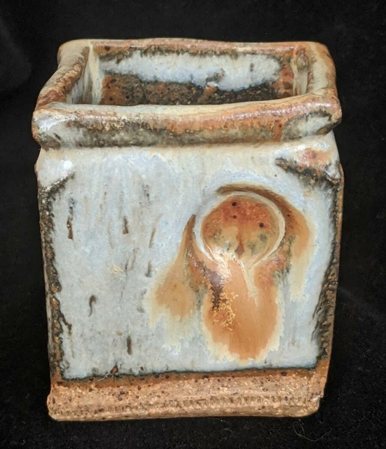 VINTAGE I. POWELL QUESTERS Art Pottery Vase 1980 Dearborn MINT 23.99