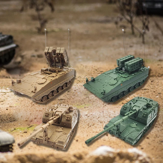 Harayaa Panzermodell Set - 8 Stück 1:72 Modellbausätze
