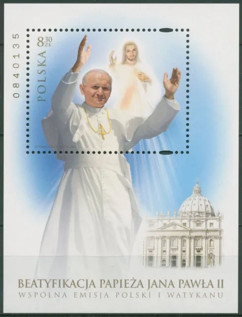 Polen 2011 Papst Johannes Paul II. Block 197 postfrisch (C62233)