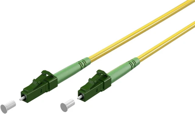 Câble fibre optique FTTH monomode OS2 simplex/LC APC fil mâle Routeur Modem tube