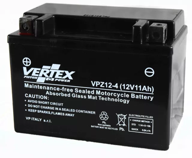 Vertex Battery For BMW R 1200 HP2 Megamoto 2007