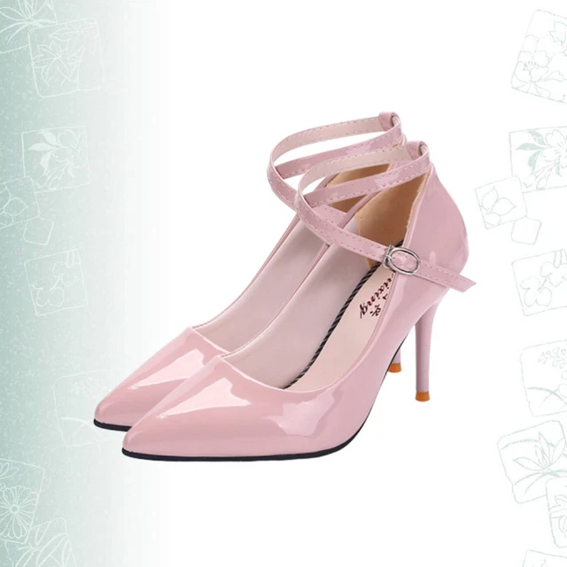 High Heels Clear Pointed Toe Sandals High Heels Women Shallow Mouth