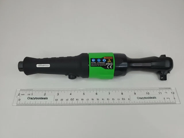 Snap On Tools NEW PTR72G (GREEN) 3/8" Drive Super-Duty Air Ratchet 8