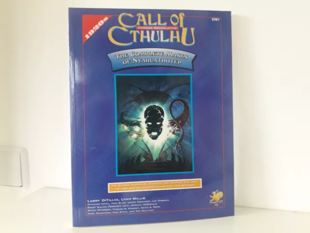 Call of Cthulhu 1920s | The Complete Masks of Nyarlathotep | Chaosium 2361