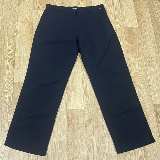 Rohan Fusion Navy Blue Hiking Trousers Size UK 12 L29” Women’s Pre Loved Vgc