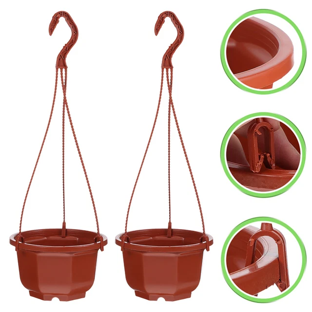 15 sets hängende pflanzertöpfe hängende korb hängende pflanzer blumenpot